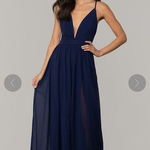Navy Prom dress